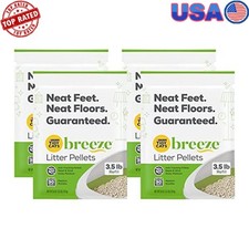 Multi-Cat Litter Pellets Unscented Low-Tracking 99.9 Dust-Free 3.5 lbs Pack 4