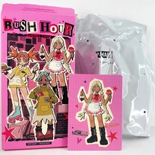 POP MART x Peach Riot Rush Hour Series Figure Dolls Toy - Poppy Ice Cream Parlor
