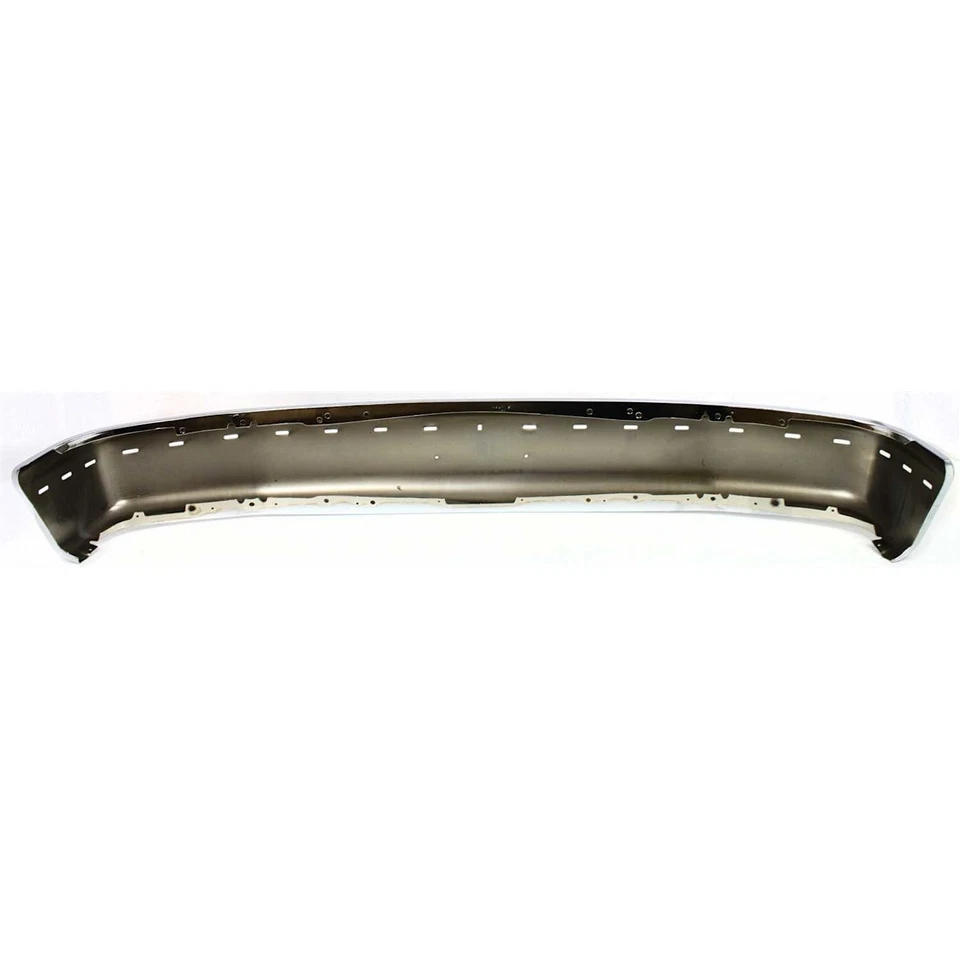 Front Bumper Kit For 1992-1996 Ford F-150 Bronco F-250 Chrome Steel with Valance - Image 3 of 4