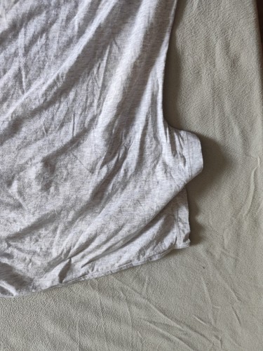 T-Shirt Esmara Grau Mit Orange Spitze 46/48 - Bild 5 von 5