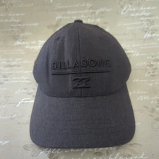 Billabong Hat Cap Black Flex Fit Surf Beach Skate Activewear