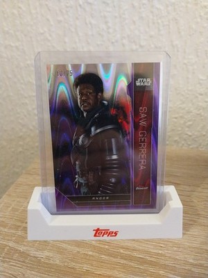 2023 Topps Star Wars Finest Saw Gerrera FN-15  /75
