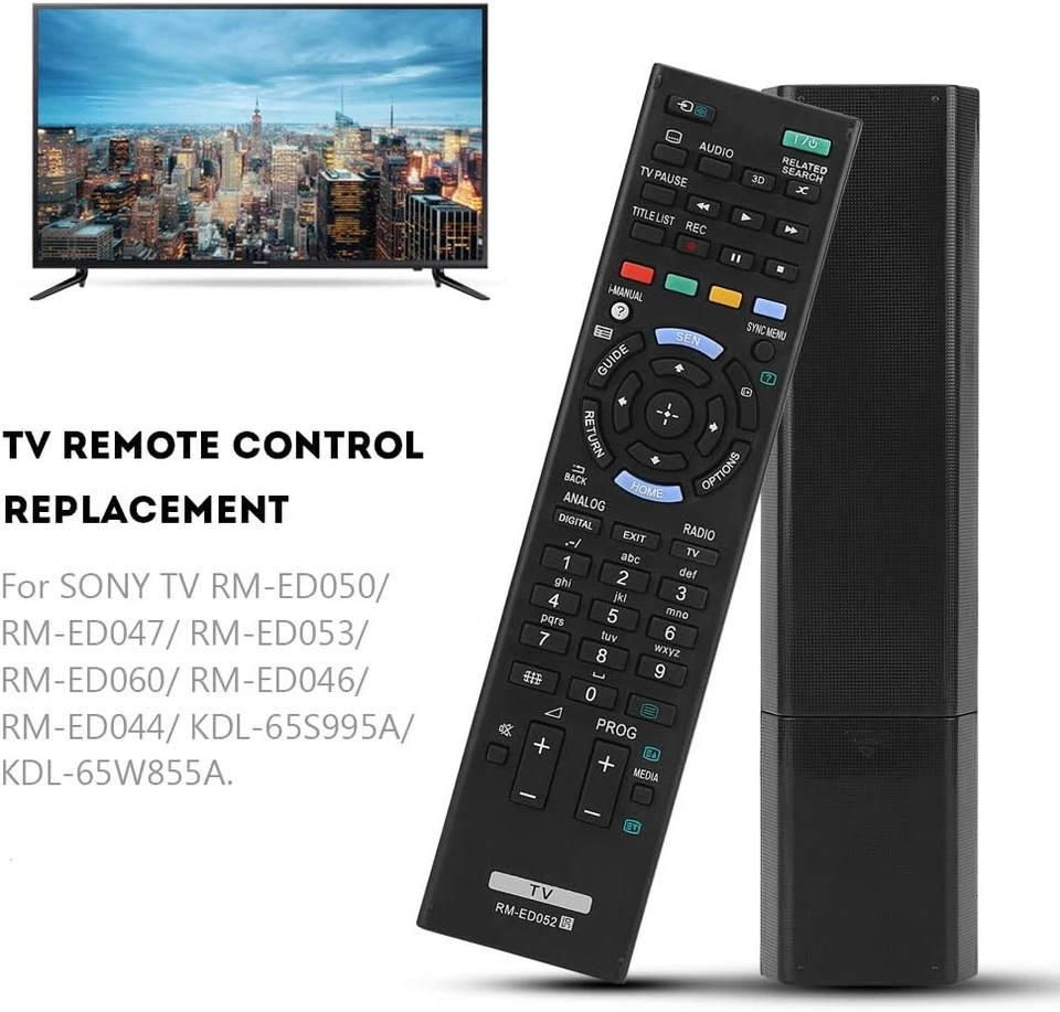 Telecomando Di Ricambio Universale per Smart TV RM-ED052 RM-ED050 RM-ED047 RM-ED - Immagine 3 di 4