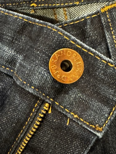 J Brand Jeans Mens 33 Blue Denim Kane Slim Straight Leg Indigo Blue Preppy 33x34 - Picture 7 of 12