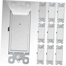 Night Light Wall Switch,Combination Electrical Light Switch Daylight White LED