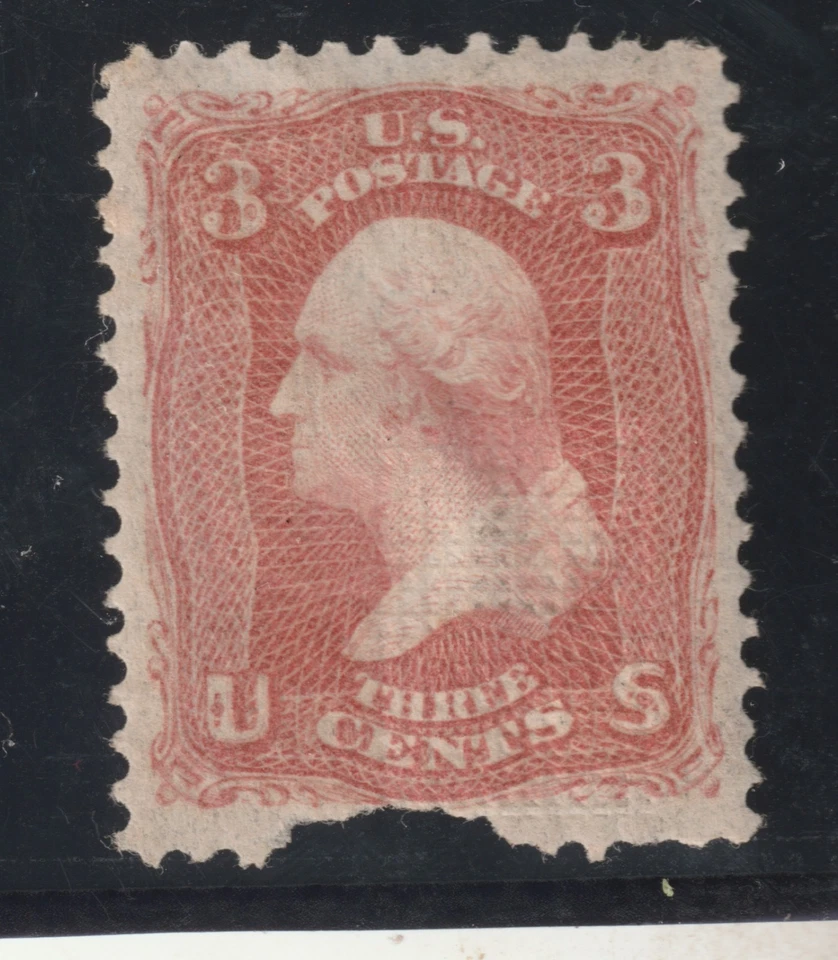 USA: Lot 23 - Postage #94 (1867 - Mint H & U) 2021 Scott Catalog Value $362.50 - Image 3 of 3