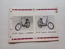 Fantic Motor Issimo 50 TX 310-TX 311 catalogo ricambi MOTORE originale