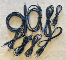 3.5mm Male Jack to 3.5mm Male Jack Audio Cables - Lot of 8