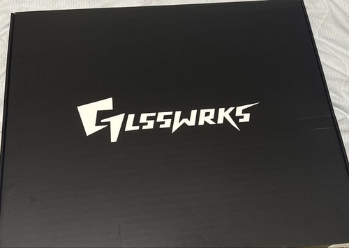 Tapis de souris gaming GLSSWRKS Kazemi World couleur limitée verre bleu presque comme neuf JAPON - Photo 4/4