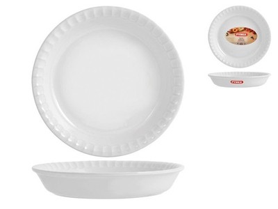 Keramik-Backform Supreme Weiß 25 Cm Pyrex