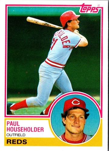1983 Topps Paul Householder #34 Cincinnati Reds Baseball Card | eBay