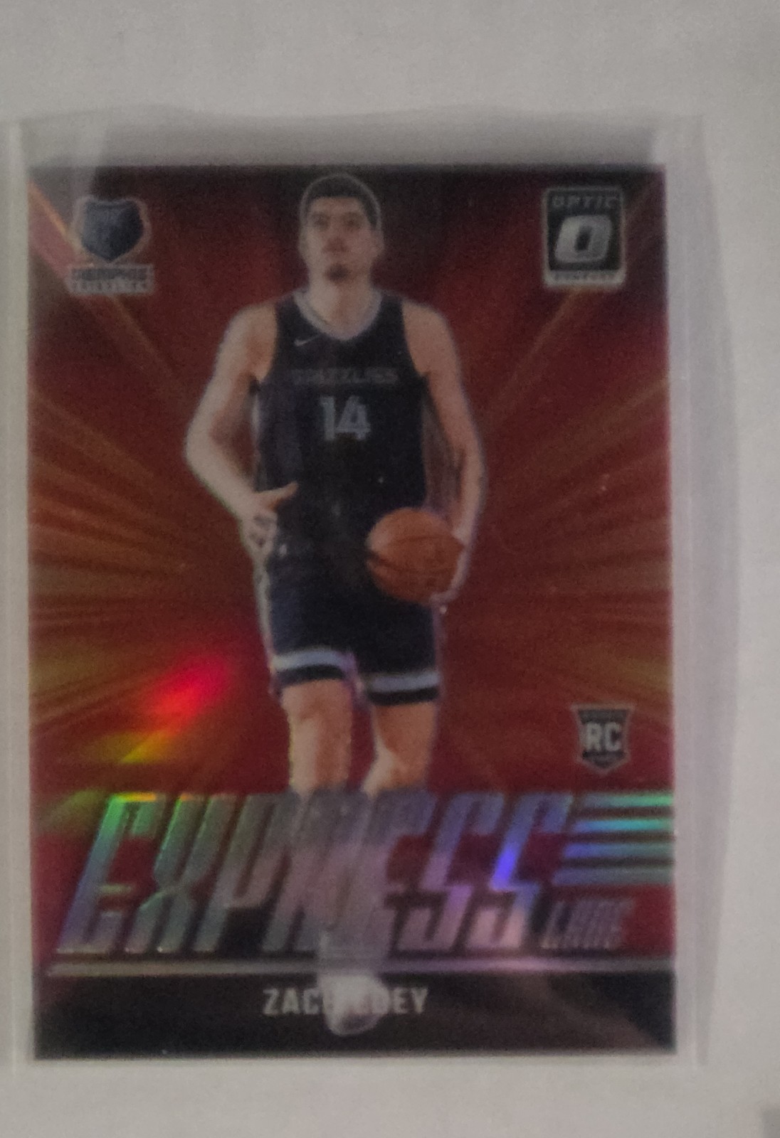 2024-25 Panini Donruss Optic - Express Lane Zach Edey #10 Holo Prizm (RC)