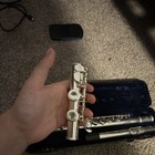 Etude Silver Closed-Hole Concert Flute Boehm System Key of C w/ Case — photo 7