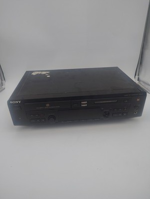Sony Compact Minidisc Deck MXD-D3 Untested Powers On