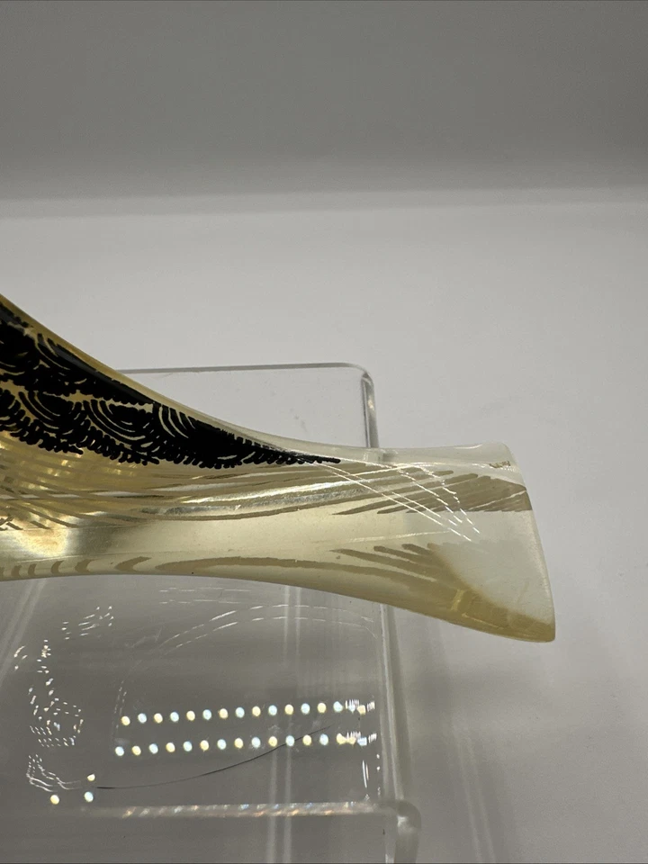 Original Abraham Palatinik "Tucán" MCM Escultura Acrílico Brasil Artista FIRMADO Foto 3 de 4