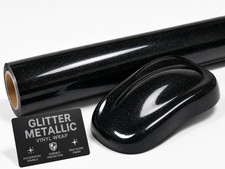Gloss Black Glitter Metallic Vinyl Car Wrap Air Release Sticker Decal Film Roll Gloss Black Glitter Metallic Vinyl Car Wrap Air Release Sticker Decal Film Roll