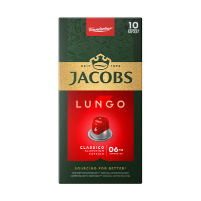 JACOBS LUNGO CLASSICO Nespresso Coffee Capsules 52g 1.8oz