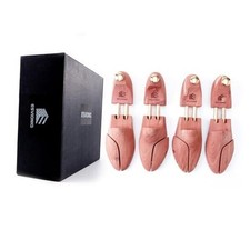 Cedar Shoe Tree with Twin Tubes,Red EU 38 - 39 / X-Small / 6 - 7 US 2-pack