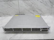 Cisco WS-C3850-48F-L V07 48 Port Switch w/ 2 x Power Supplies TESTED 