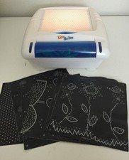 Lite Brite Flat Screen White With Pegs And Templates C-022E