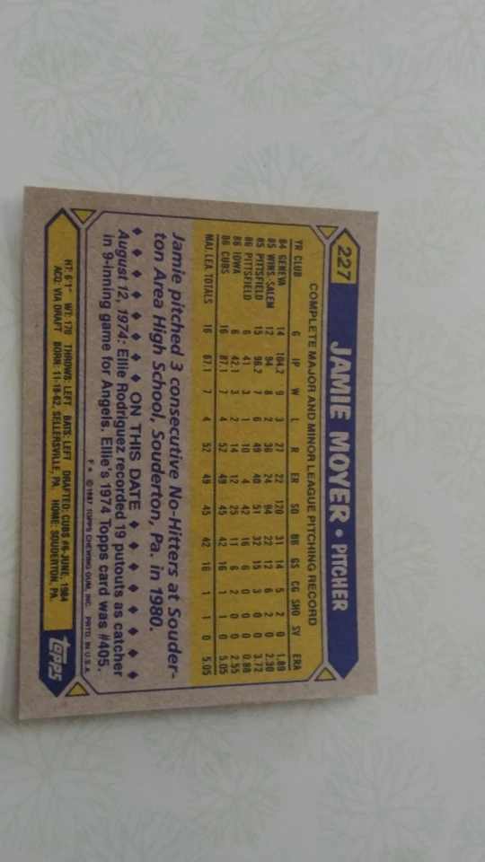 Lote mixto de tarjetas de béisbol Jamie Moyer aprox 170 tarjetas Foto 4 de 4