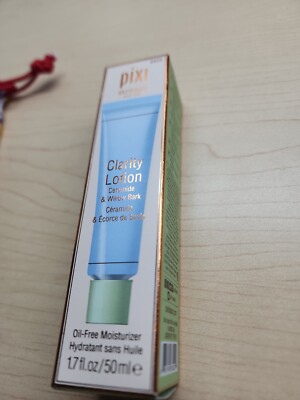 Pixi Clarity Lotion Oil Free Moisturizer w/ Ceramide & Willow Bark 1.7 oz NIB