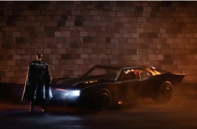 Jada Toys Next Level The Batman 1/18 Scale Light Up Batmobile Diecast 2022 New