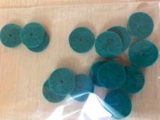 feltrini per bottoni Organetto e Fisarmonica 15 pz