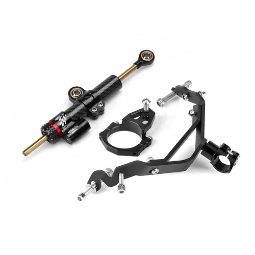 Motorcycle Steering Damper For Kawasaki Z900RS 2018-2024 Stabilizer Mount Kit - Picture 3 of 18
