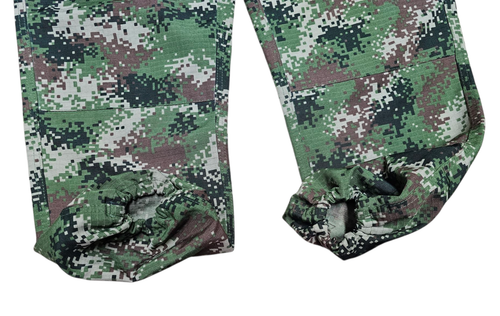 Genuine Colombian Army Issue Digital Pixel Woodland Camo Trousers 34W 30L #1 - Picture 3 of 11