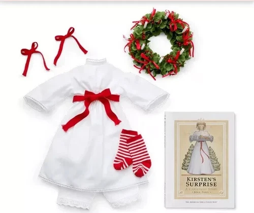 American Girl Doll Kirsten's Surprise Holiday Collector Doll Book SHIPS SAME DAY - Picture 9 of 14