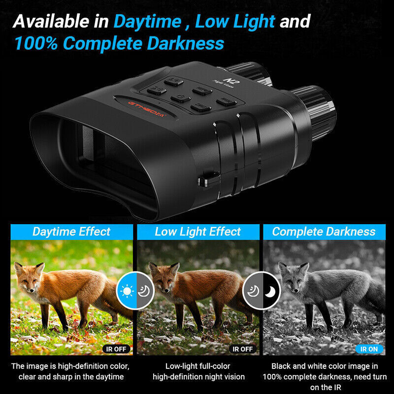 Night Vision Goggles Infrared Digital Binoculars For Total Darkness ...