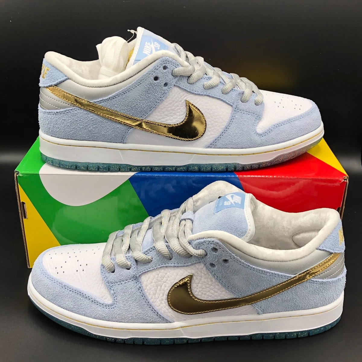 Nike SB Dunk Low x Sean Cliver Holiday Special 2020 DC9936-100 Men's Size 11.5