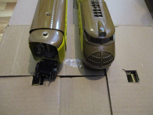 LIONEL/Pride Lines 752E O GAUGE Union Pacific Streamliner SHELL & #754 OBSERVAT - Picture 3 of 6