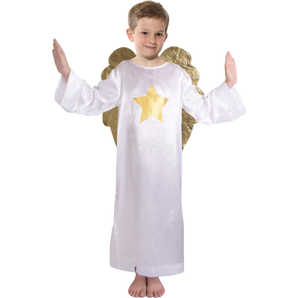 Kids Boys Xmas Nativity Play Angel Fancy Dress Costume Angel Costume School  | eBay