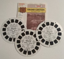 View-Master GRAND CANYON NATIONAL PARK - B531 - 3 Reel Set Booklet
