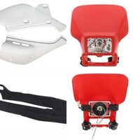 Set Plastics Motorradverkleidungen Honda XR 250 400 600 UFO Scheinwerfermaske
