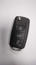 GENUINE VOLKSWAGEN 3 BUTTON REMOTE FLIP KEY FOB CADDY ETC TESTED 5K0837202BH