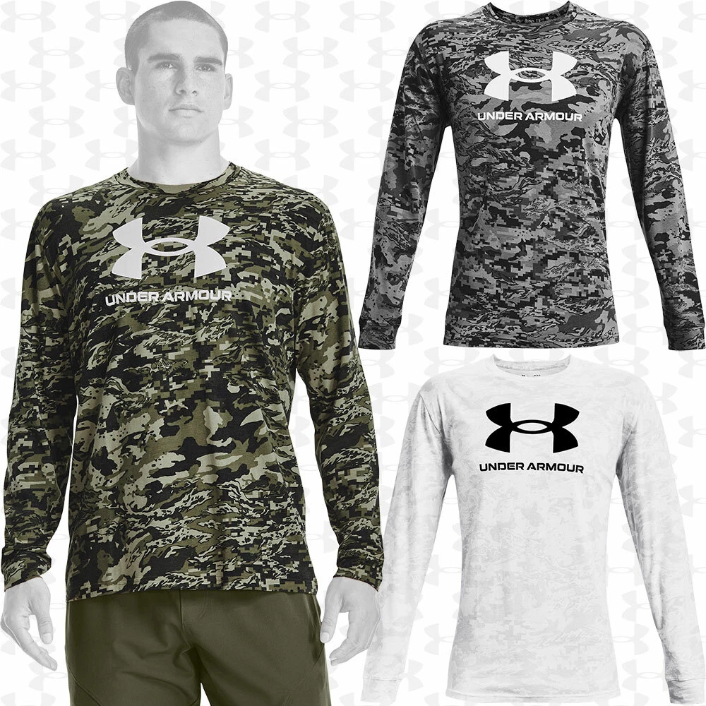 Under Armour Men s UA ABC Camo Long Sleeve T Shirt 1366466 Loose Fit