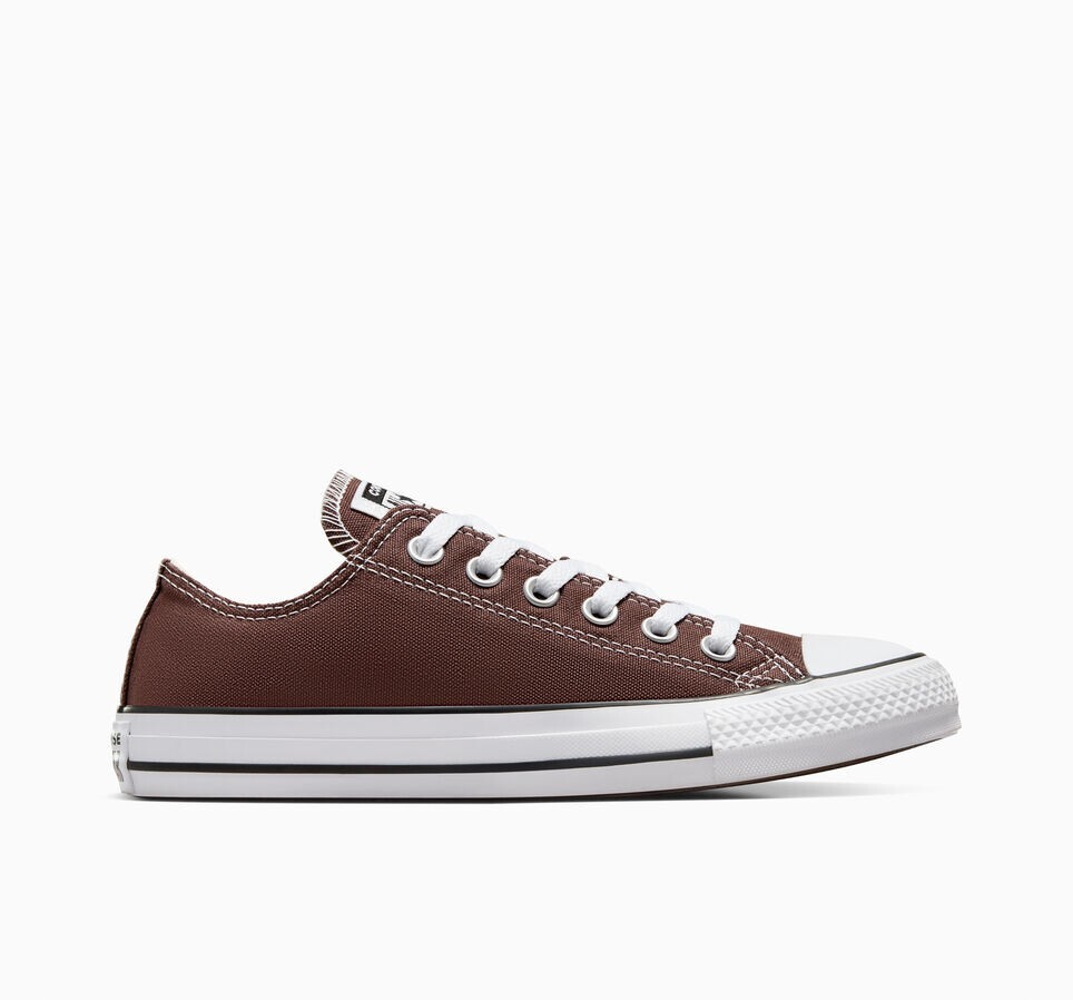 CONVERSE All Star Chuck Taylor Low Top Brown and White Shoes Men