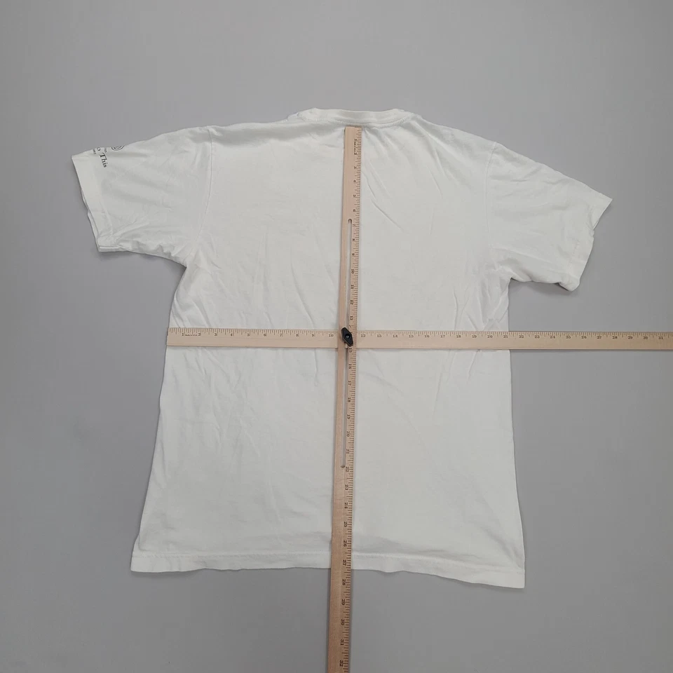 Volcom Shirt Adult Large White Mr Plant Casual Outdoors Comfort Mens - Image 3 of 4