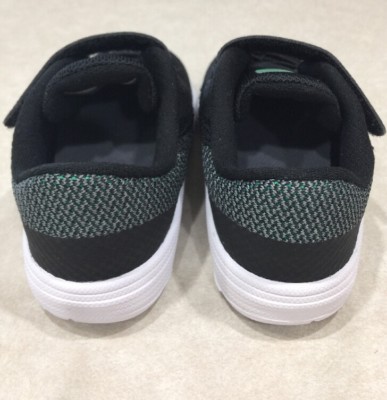 Toddler Black/Stadium Green Sneakers 