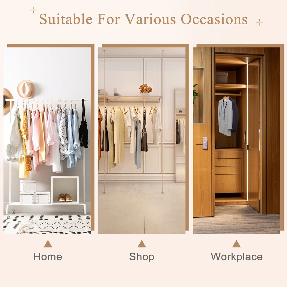 50 Pack Clothes Hangers Premium Natural Finish Suit Pant Dress Coat Hangers Wood - Image 4 of 4