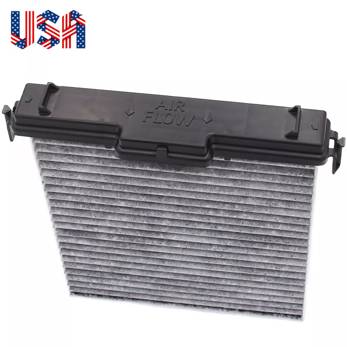 Carbon Cabin Filter Element Filter Cover Fits for Dodge Ram 1500 2500 3500