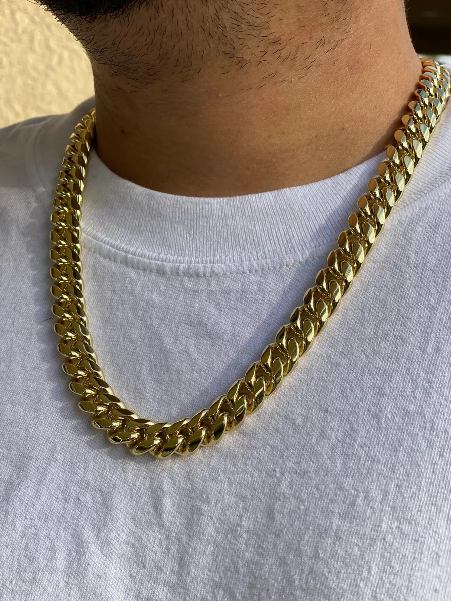 Thick cuban clearance link choker