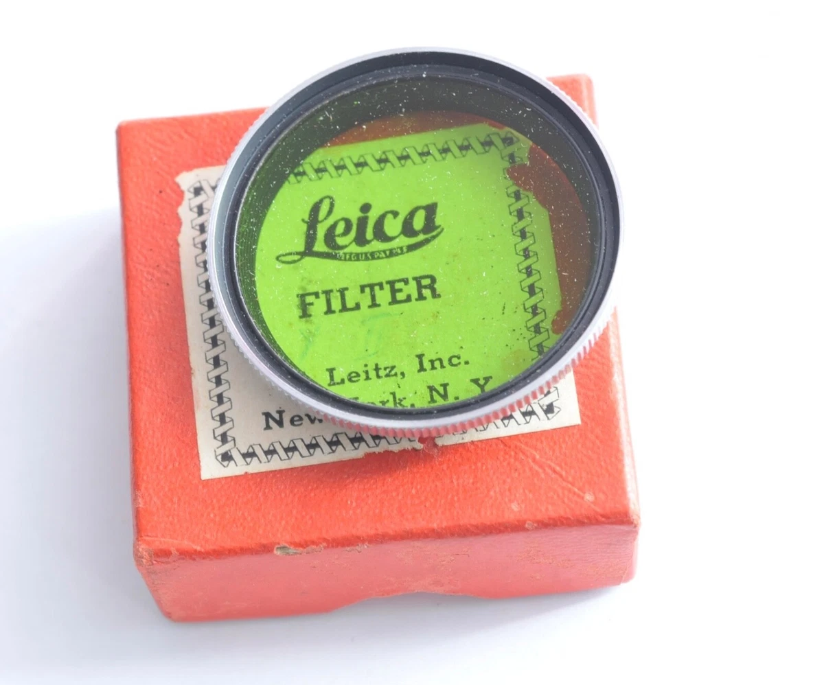 Original Meopta GGR1 Filter 36mm Green Yellow Leica I II C