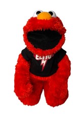 HASBRO Let's Rock ELMO 2010 Sesame Street Dancing Singing 15 Plush Toy 32452