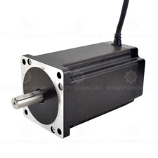 STEPPERONLINE Nema 34 Stepper Motor 12Nm/8.2Nm/4.8Nm Φ14mm 6A CNC Mill Router