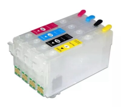 Empty Refillable Ink Sublimation Cartridge T812XL with chip WF7840 WF7820 WF7310