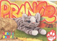 TY Beanie Babies BBOC Card Series 3 Common Prance the Cat NM/Mint